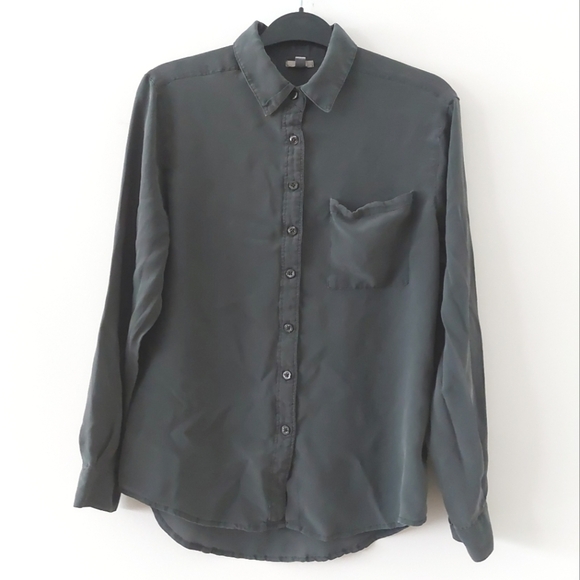 Urban Outfitters Ecote 100% silk blouse size S - Picture 1 of 6